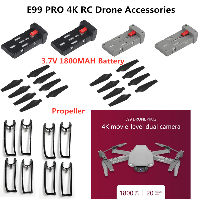 3.7V 1800mAh battery for E99 P - Drone Rc E99 Pro review and price