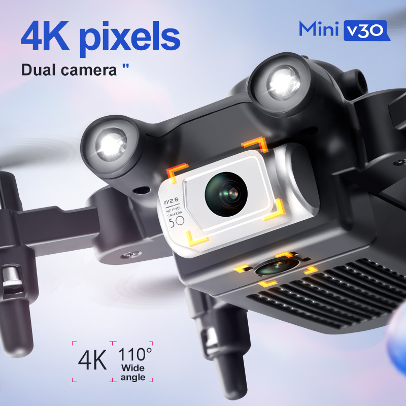 Mini V30 WiFi FPV Drone With 4 - Drone Rc Helicopter With Camera review and price