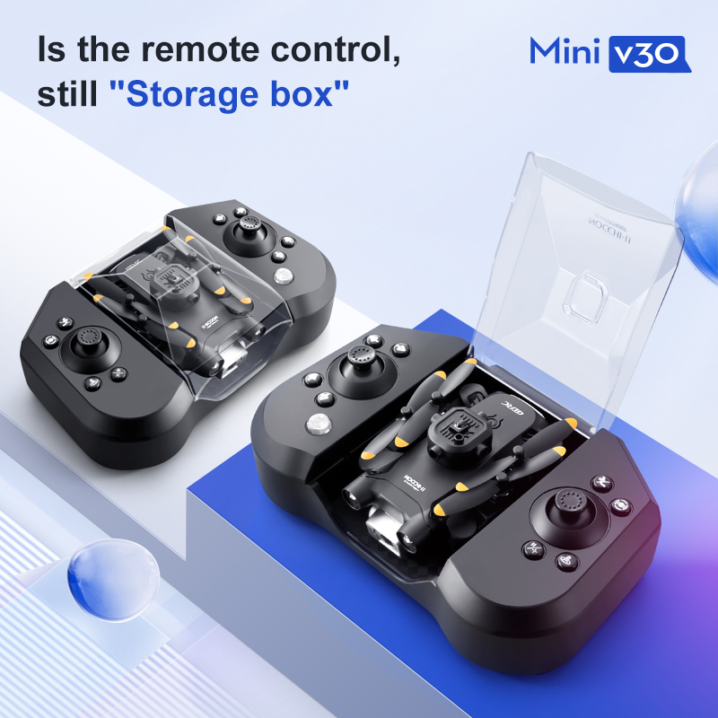 Mini V30 WiFi FPV Drone With 4 - Drone Rc Helicopter With Camera review and price