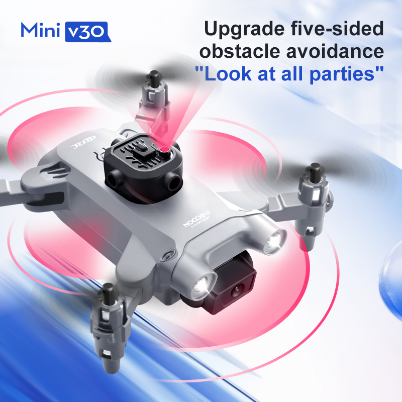 Mini V30 WiFi FPV Drone With 4 - Drone Rc Helicopter With Camera review and price