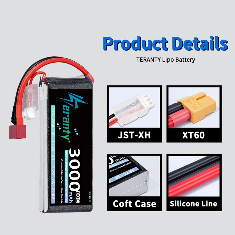 TERANTY 2S 3000mAh Lipo Batter - Drone Lipo Battery review and price