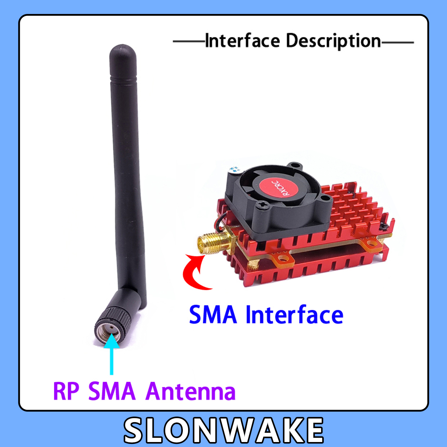 SLONWAKE 5.8G 2W VTX FPV 1800T - Drone Rc Plegable review and price