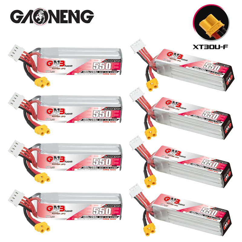 GNB HV 11.4V 550mAh 100C/200C  - Drone Lipo Battery review and price