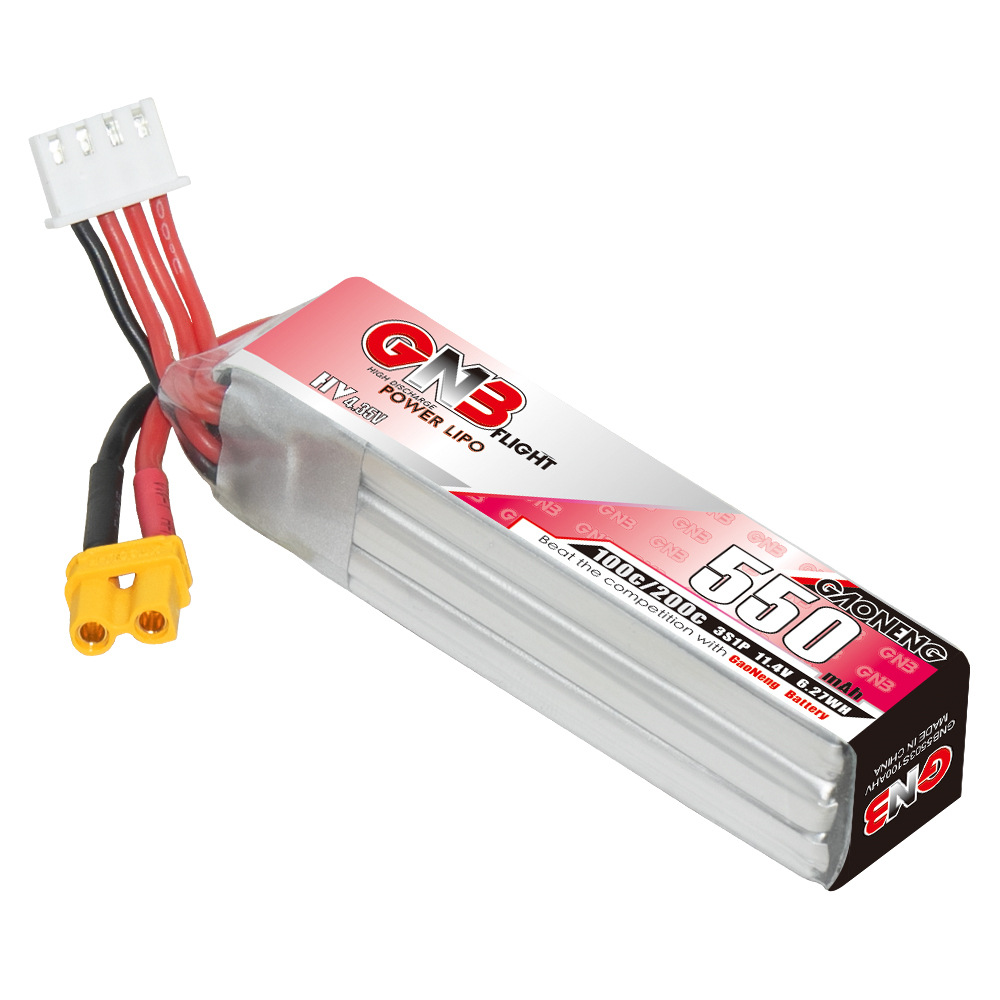 GNB HV 11.4V 550mAh 100C/200C  - Drone Lipo Battery review and price