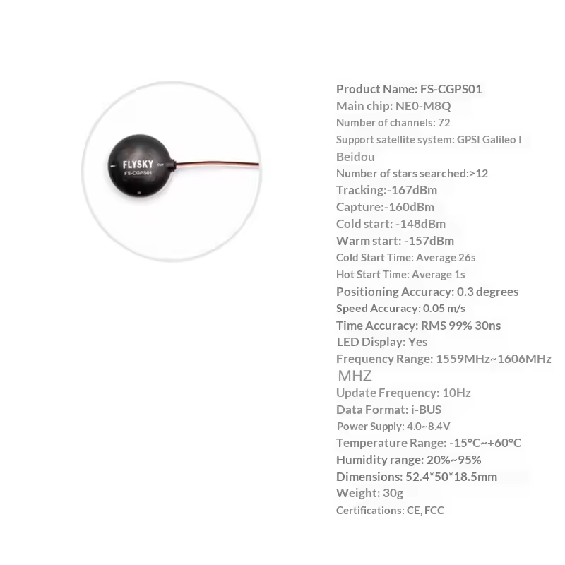 Flysky FS-G11P GPS FS-CGPS01 7 - Flight Controller review and price