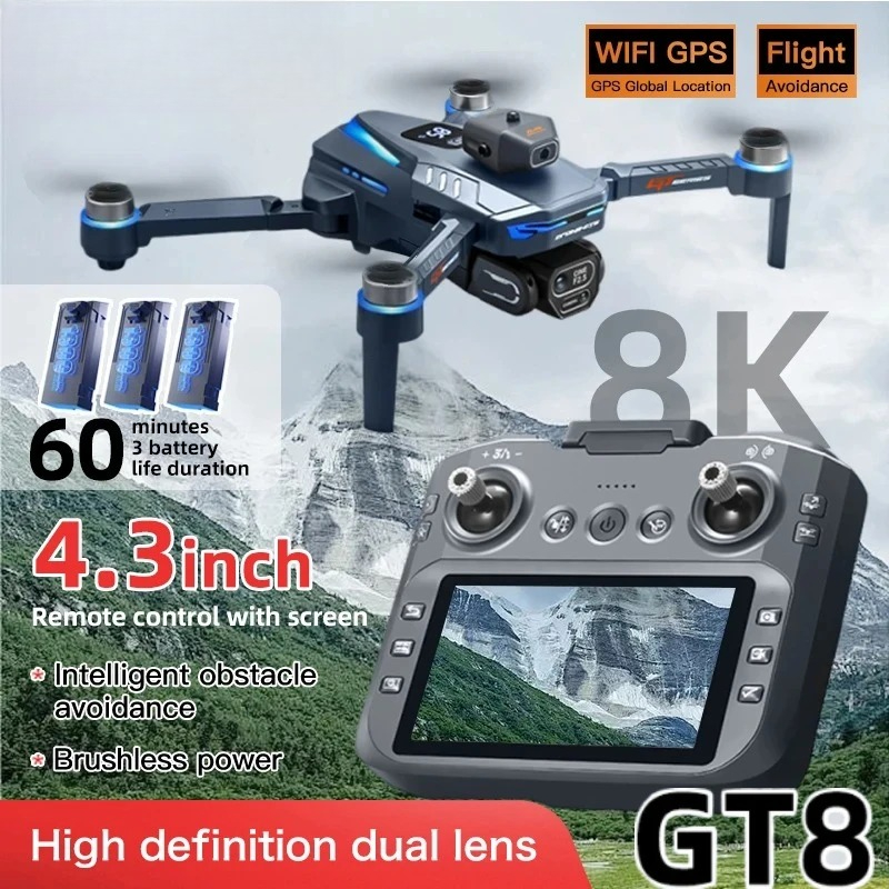Original GT8 Drone 8K Professi - Drone Rc Harness review and price