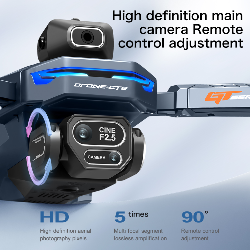 NEW GT8 HD RC Drone 4K Profess - Drone Rc Plegable review and price