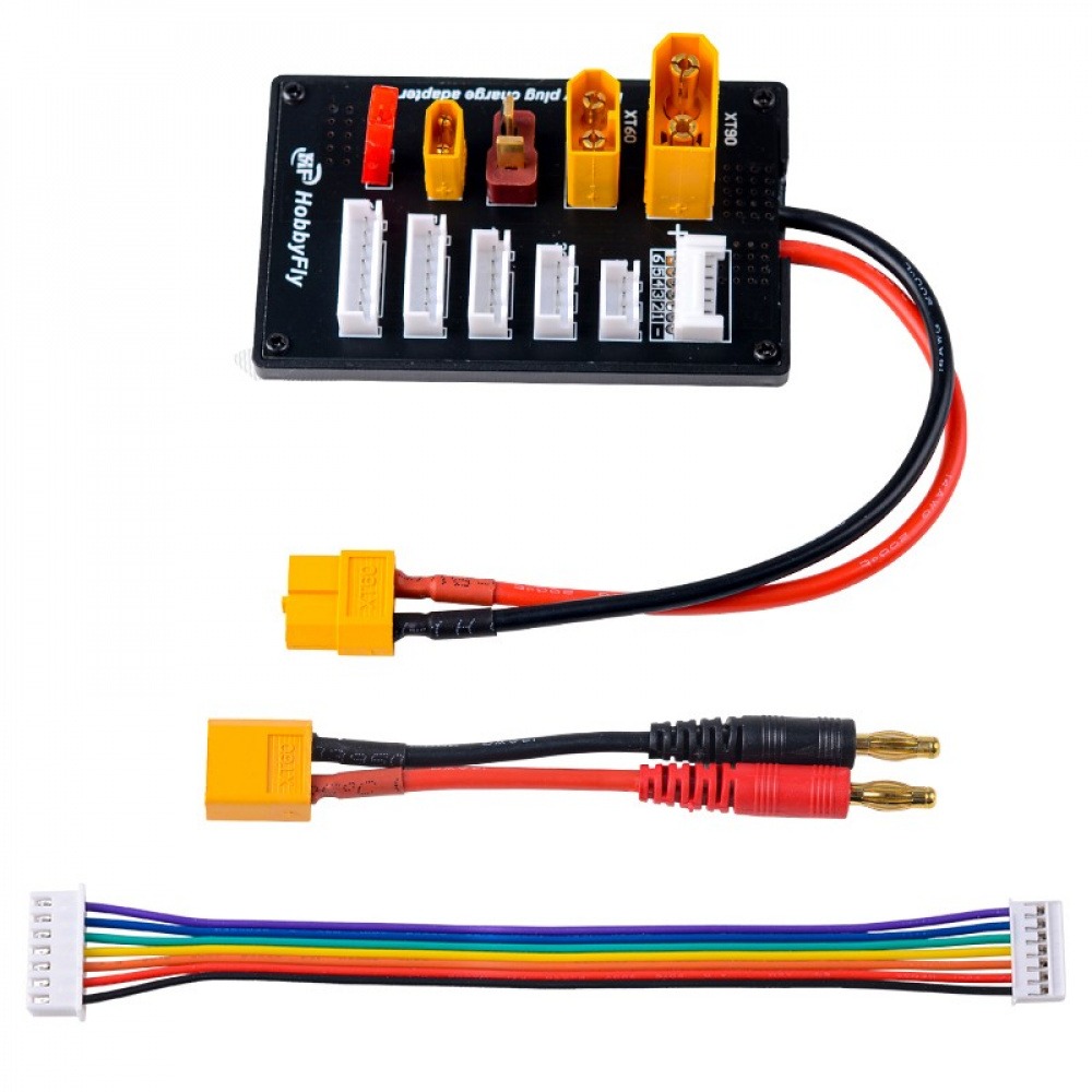XT30 XT60 XT90 JST T Connector - Lipo Parallel Charging Board review and price