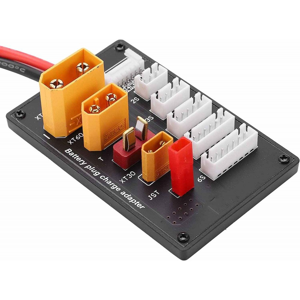 XT30 XT60 XT90 JST T Connector - Lipo Parallel Charging Board review and price