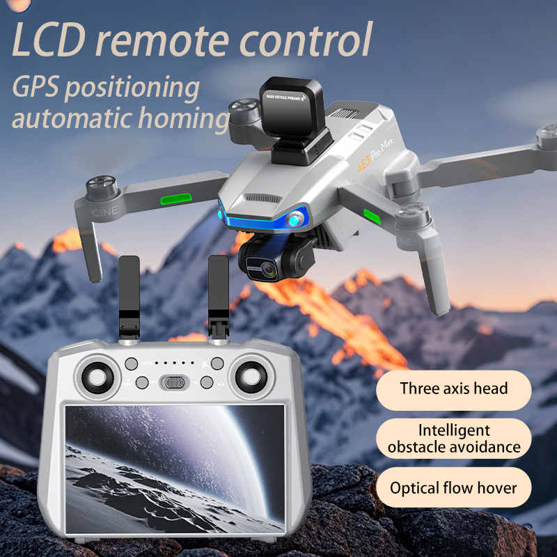 AE3 PRO Max NEW LCD SC GPS Dro - Drone Rc Fpv Pro review and price