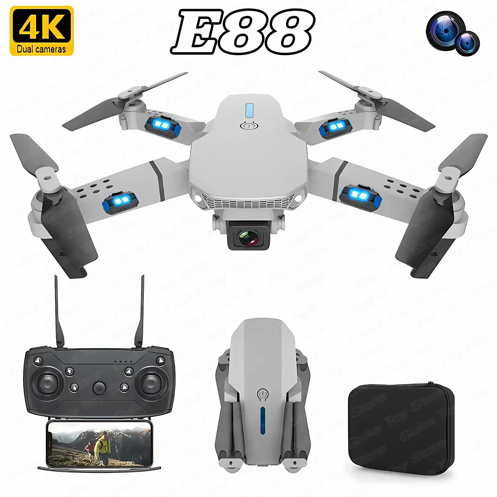 E88 Pro WIFI FPV Drone Wide An - Drone Rc Fpv Pro review and price