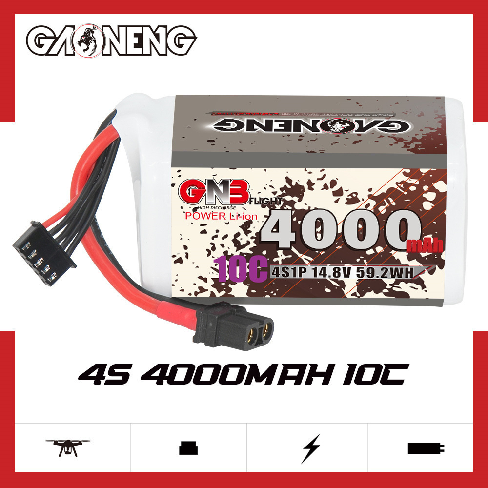 GNB 4000mAh 4S 14.8V 10C 20C W - Drone Lipo Battery review and price