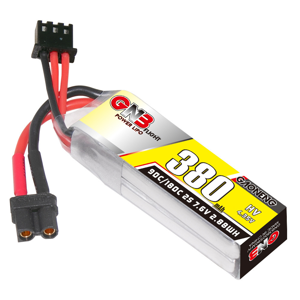 GNB 2S 7.6V 380mAh 90C/180C Li - Drone Lipo Battery review and price