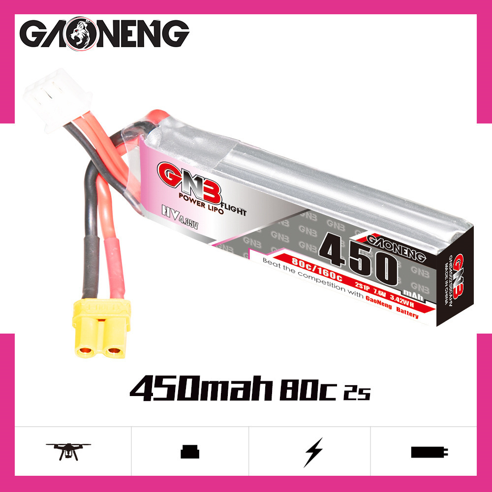 GNB LiPo Battery HV 2S 7.6V 45 - Drone Lipo Battery review and price