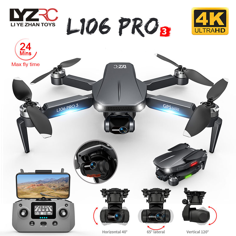 L106 Pro 3 Drone 5G WIFI FPV F - Drone Rc Fpv Pro review and price