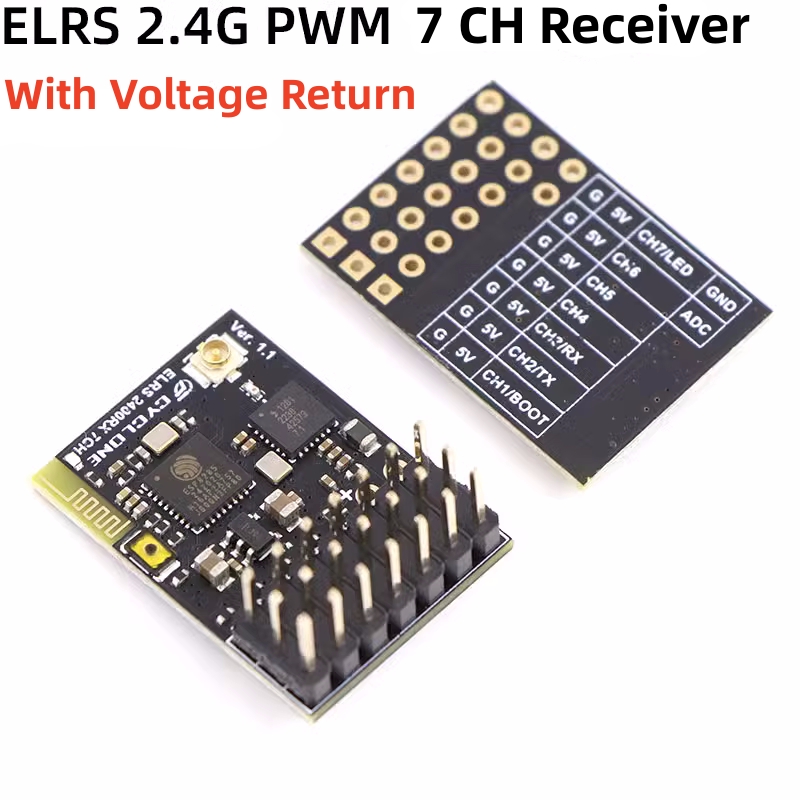 ELRS 2.4G PWM 7CH 6CH CRSF Rec - Drone Rc Controller And Receiver review and price