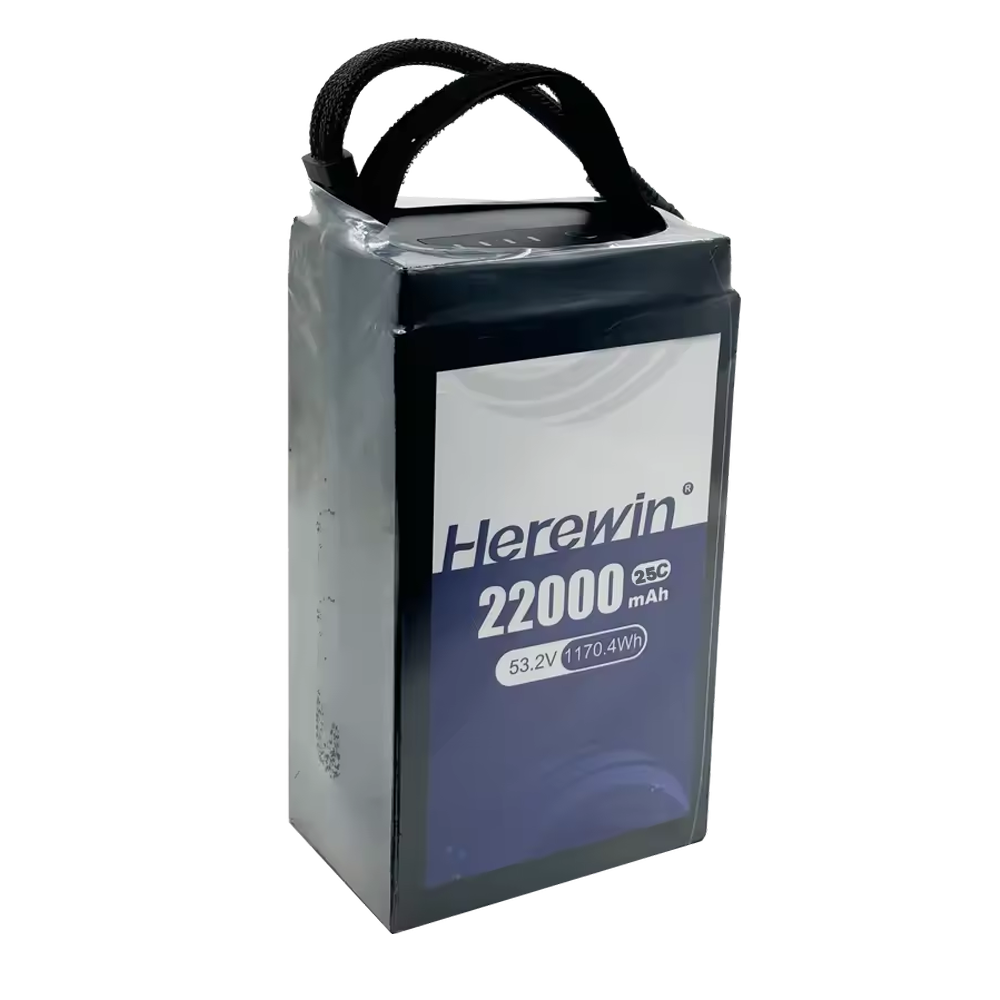 Herewin 14S1P 53.2V 25C 22000m - Heavy Lift Drone Frame review and price