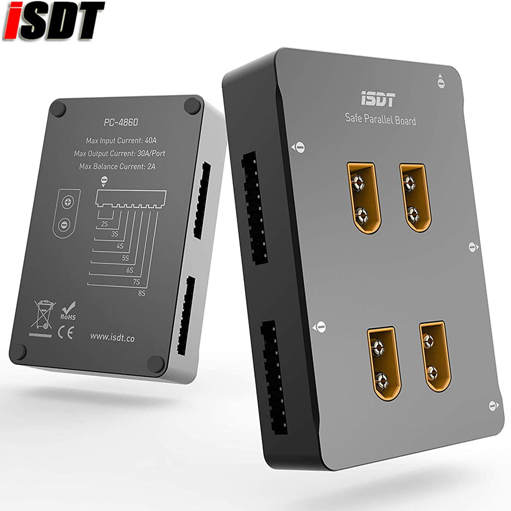 ISDT PC-4860 Lipo Battery Char - Lipo Parallel Charging Board review and price