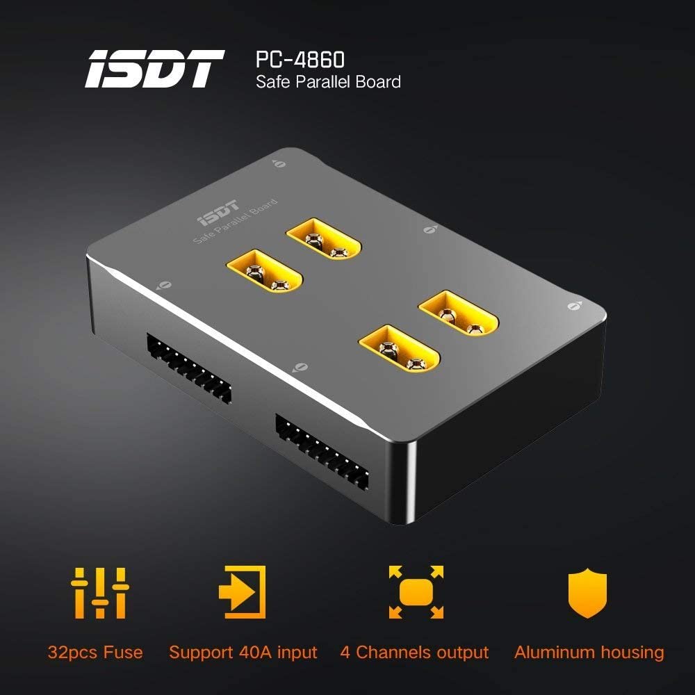 ISDT PC-4860 Lipo Battery Char - Lipo Parallel Charging Board review and price