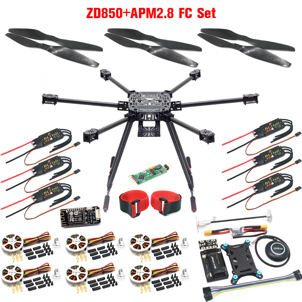 ZD850 Full Carbon Fiber 850mm  - Heavy Lift Drone Frame review and price