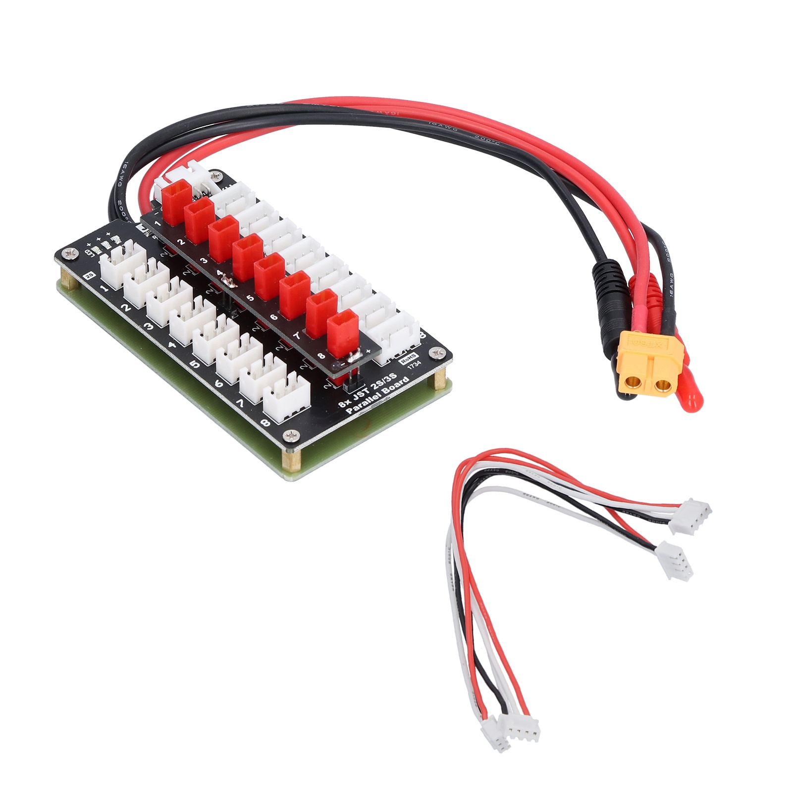 LiPo Charging Board JST Plug X - Lipo Parallel Charging Board review and price