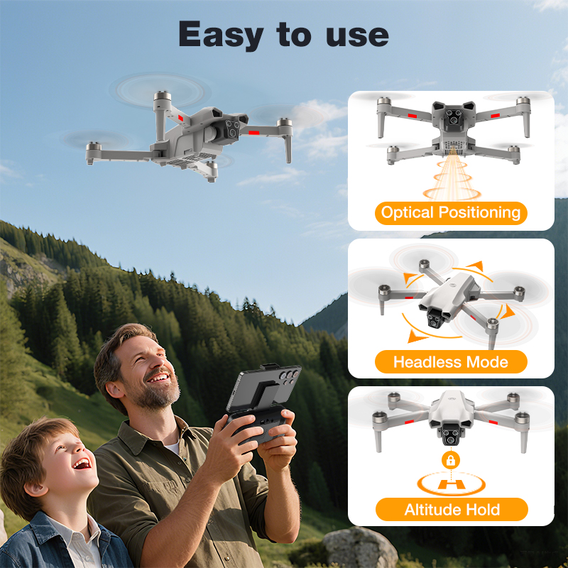 NEW Hot L017 Pro Drone Brushle - Drone Rc Plegable review and price