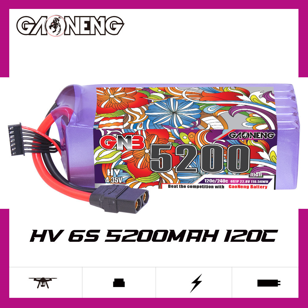 GNB Lipo Battery 6S 22.8V 3000 - Drone Lipo Battery review and price
