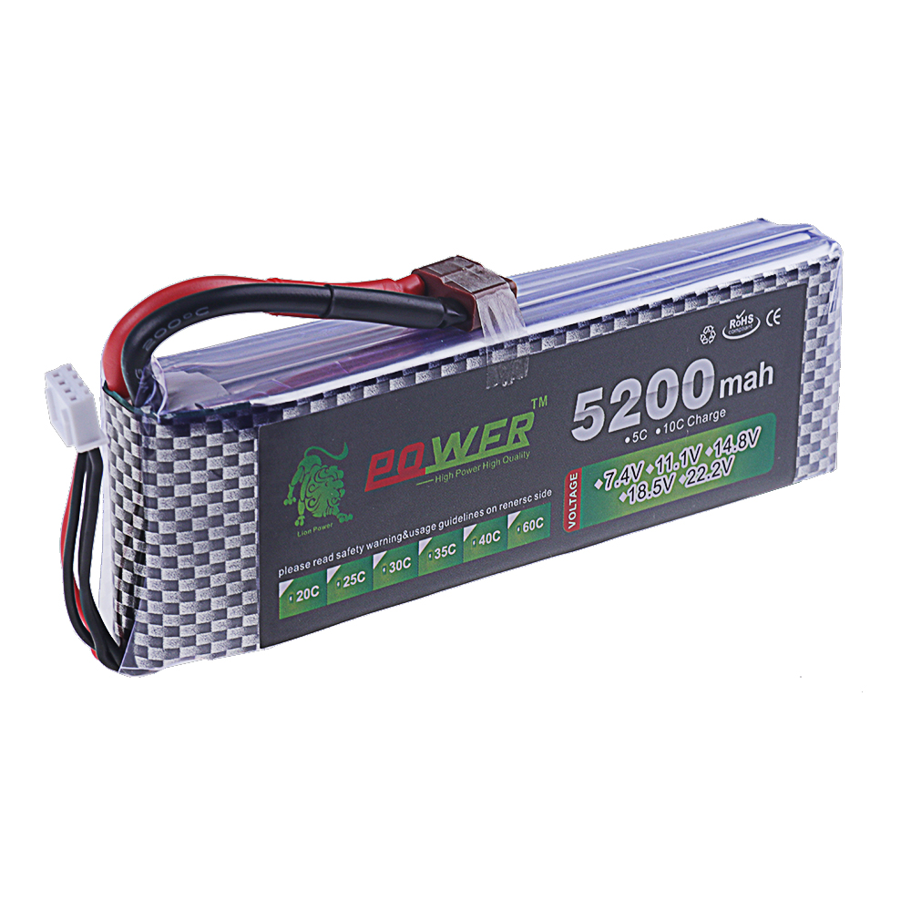3S Lipo Battery 11.1V 5200mah  - Drone Lipo Battery review and price