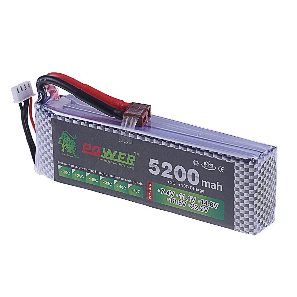 3S Lipo Battery 11.1V 5200mah  - Drone Lipo Battery review and price